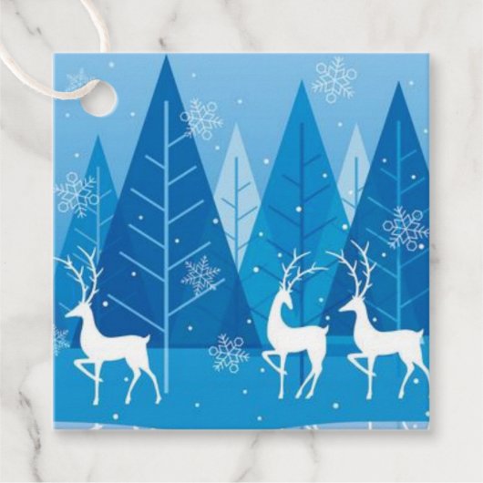 Weihnachtsgeschenk-Tag Geschenkanhänger (Vorderseite)