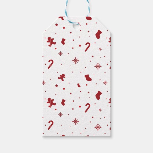 Weihnachtsgeschenk-Tag Geschenkanhänger (Vorderseite)