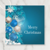 Weihnachtsgeschenk-Tag Geschenkanhänger (Vorderseite)