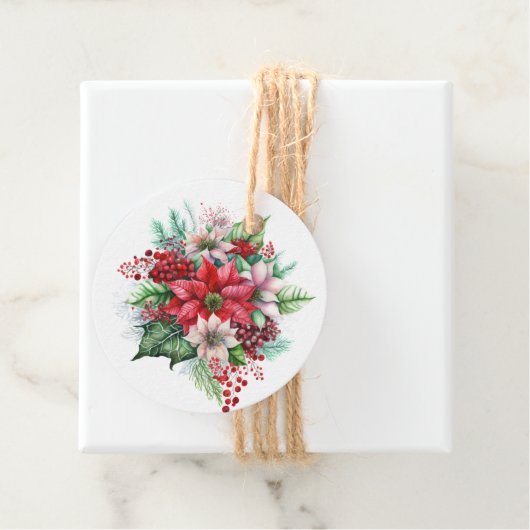 Weihnachtsgeschenk-Tag Geschenkanhänger (Beispiel)