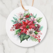 Weihnachtsgeschenk-Tag Geschenkanhänger (Vorderseite)