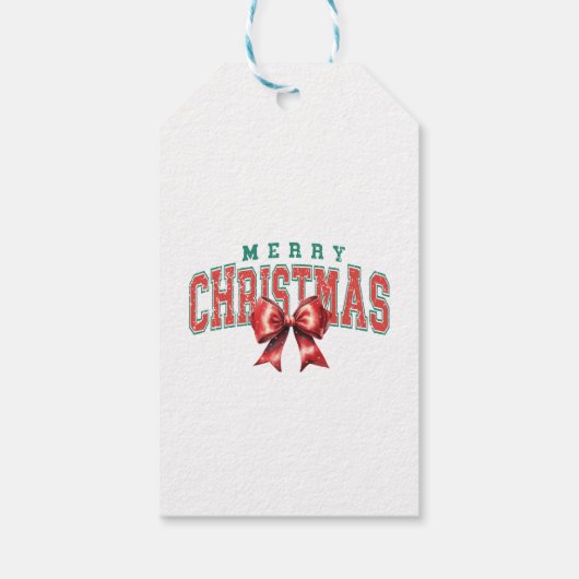 Weihnachtsgeschenk-Tag Geschenkanhänger (Rückseite)