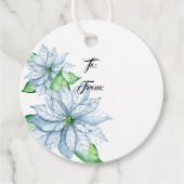 Weihnachtsgeschenk-Tag Geschenkanhänger (Vorderseite)