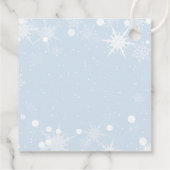 Weihnachtsgeschenk-Tag Geschenkanhänger (Rückseite)