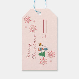 Weihnachtsgeschenk-Tag Geschenkanhänger