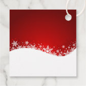 Weihnachtsgeschenk-Tag Geschenkanhänger (Rückseite)