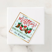 Weihnachtsgeschenk-Tag Geschenkanhänger (Beispiel)