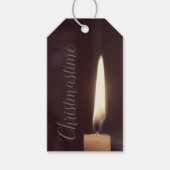 Weihnachtsgeschenk Tag Geschenkanhänger (Vorderseite)