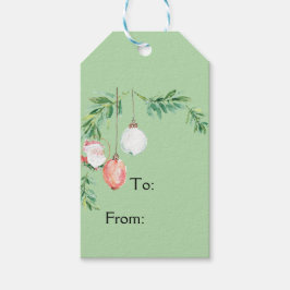 Weihnachtsgeschenk-Tag Geschenkanhänger