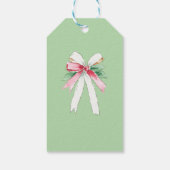 Weihnachtsgeschenk-Tag Geschenkanhänger (Rückseite)