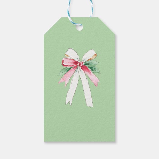 Weihnachtsgeschenk-Tag Geschenkanhänger (Rückseite)