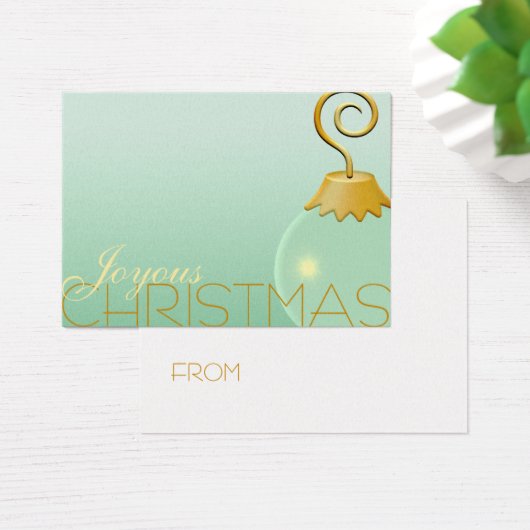 Weihnachtsgeschenk-Tag - JoyChristmas (Schreibtisch)