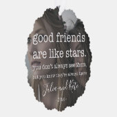 Weihnachtsgeschenk-Tag Ornament Karte (Rechts)