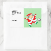 Weihnachtsgeschenk-Tag Rechteckiger Aufkleber (Tasche)