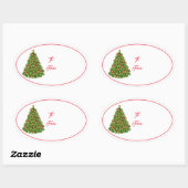 Weihnachtsgeschenk Tag Sticker (Blatt)