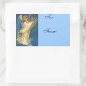 Weihnachtsgeschenk Tag Sticker (Tasche)