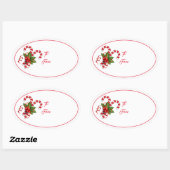 Weihnachtsgeschenk Tag Sticker (Blatt)