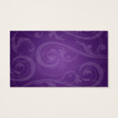 Weihnachtsgeschenk Tag Wirbler Weihnachtsbaum Lila (Rückseite)