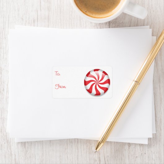 Weihnachtsgeschenk-Tags Adressaufkleber (Insitu)