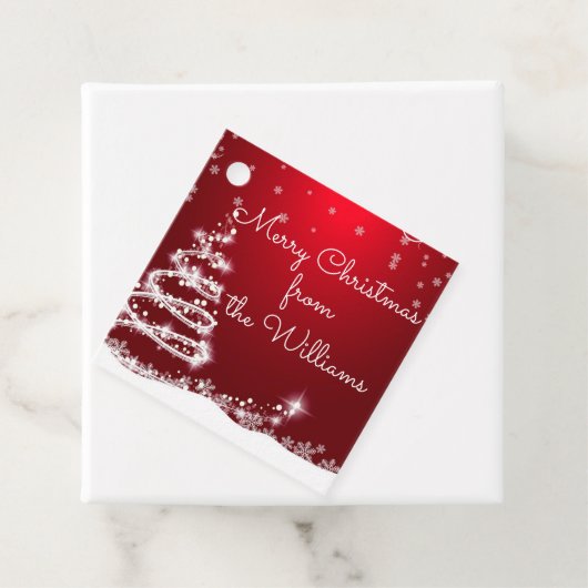 Weihnachtsgeschenk Tags Geschenkanhänger (Beispiel)