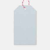 Weihnachtsgeschenk-Tags Herzbaumschmuck Geschenkanhänger (Rückseite)