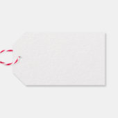 Weihnachtsgeschenk Tags-Santa & Gang Geschenkanhänger (Rückseite Horizontal)