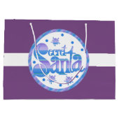 Weihnachtsgeschenk-Tasche Große Geschenktüte (Rückseite)