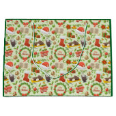 Weihnachtsgeschenk-Tasche Große Geschenktüte (Vorderseite)