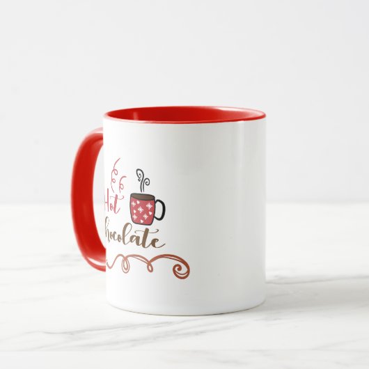 Weihnachtsgeschenk Tasse (Vorderseite Links)