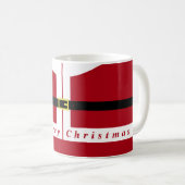 Weihnachtsgeschenk Tasse Funny Santa Design (VorderseiteRechts)