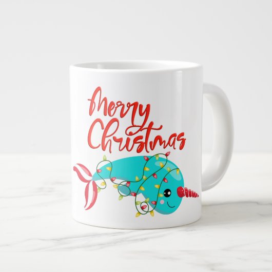 Weihnachtsgeschenk Tasse - Jumbo-Tasse (Vorderseite Rechts)