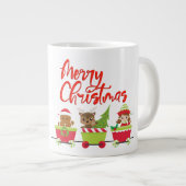 Weihnachtsgeschenk Tasse - Jumbo-Tasse (Vorderseite Rechts)