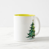 Weihnachtsgeschenk-Tasse Zweifarbige Tasse (VorderseiteRechts)