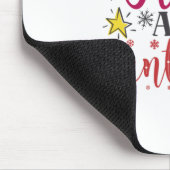 Weihnachtsgeschenk | Tinsel und Tantrum Mousepad (Ecke)