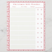 Weihnachtsgeschenk-Tracker für Binder (Vorderseite)
