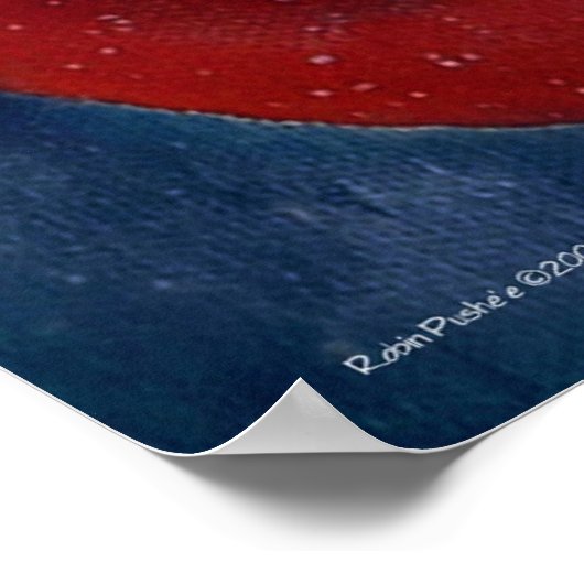 Weihnachtsgeschenk und Fee Poster (Ecke)