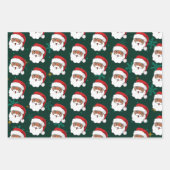 Weihnachtsgeschenk und Weihnachtsbaum Geschenkpapier Set (Vorderseite 2)