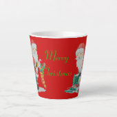 Weihnachtsgeschenk und Weihnachtsgeschenke Milchtasse (Vorderseite)