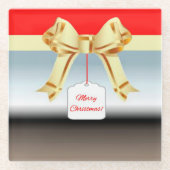 Weihnachtsgeschenk Untersetzer (Vorderseite)