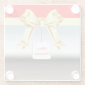 Weihnachtsgeschenk Untersetzer (Rückseite)