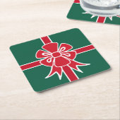 Weihnachtsgeschenk-Untersetzer Rechteckiger Pappuntersetzer (angewinkelt)