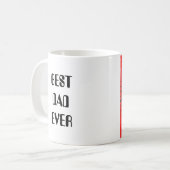 Weihnachtsgeschenk Vater, Geburtstag Geschenk Mann Kaffeetasse (Vorderseite Links)