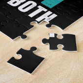 Weihnachtsgeschenk | Vater und Mohn ich rock sie Puzzle (Seite)
