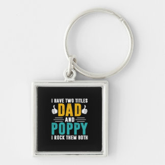 Weihnachtsgeschenk | Vater und Mohn ich rock sie Schlüsselanhänger