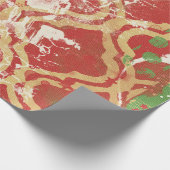 Weihnachtsgeschenk-Verpackung Geschenkpapier (Ecke)
