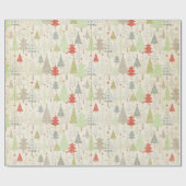 Weihnachtsgeschenk-Verpackung Geschenkpapier (Flach)