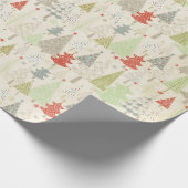 Weihnachtsgeschenk-Verpackung Geschenkpapier (Ecke)