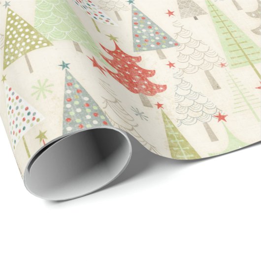 Weihnachtsgeschenk-Verpackung Geschenkpapier (Rolleneckpunkt)