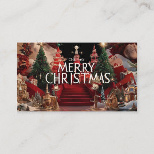 Weihnachtsgeschenk Visitenkarte