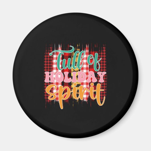 Weihnachtsgeschenk voller Urlaubsstimmung Magnet (Vorne)